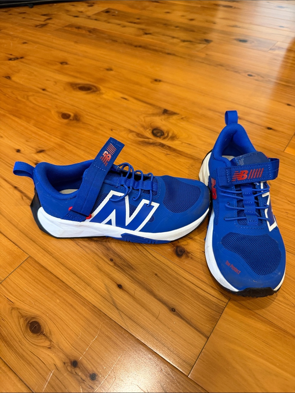 New Balance Boys' Royal Blue Hook-and-Loop Sneakers